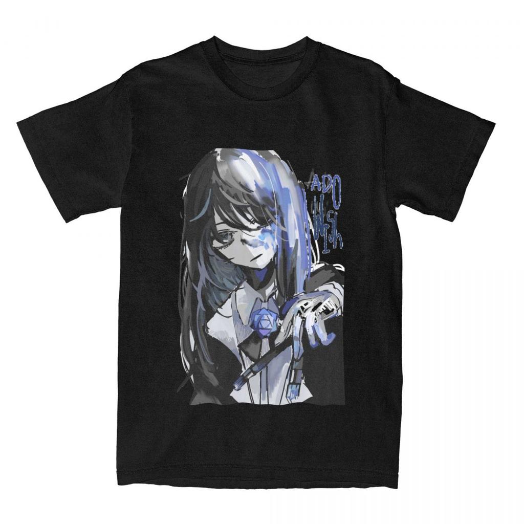 Men Women's Ado Wish Concert Music Tour T Shirt Accessories 100% Cotton T-shirt Clothes Casual Tees Summer