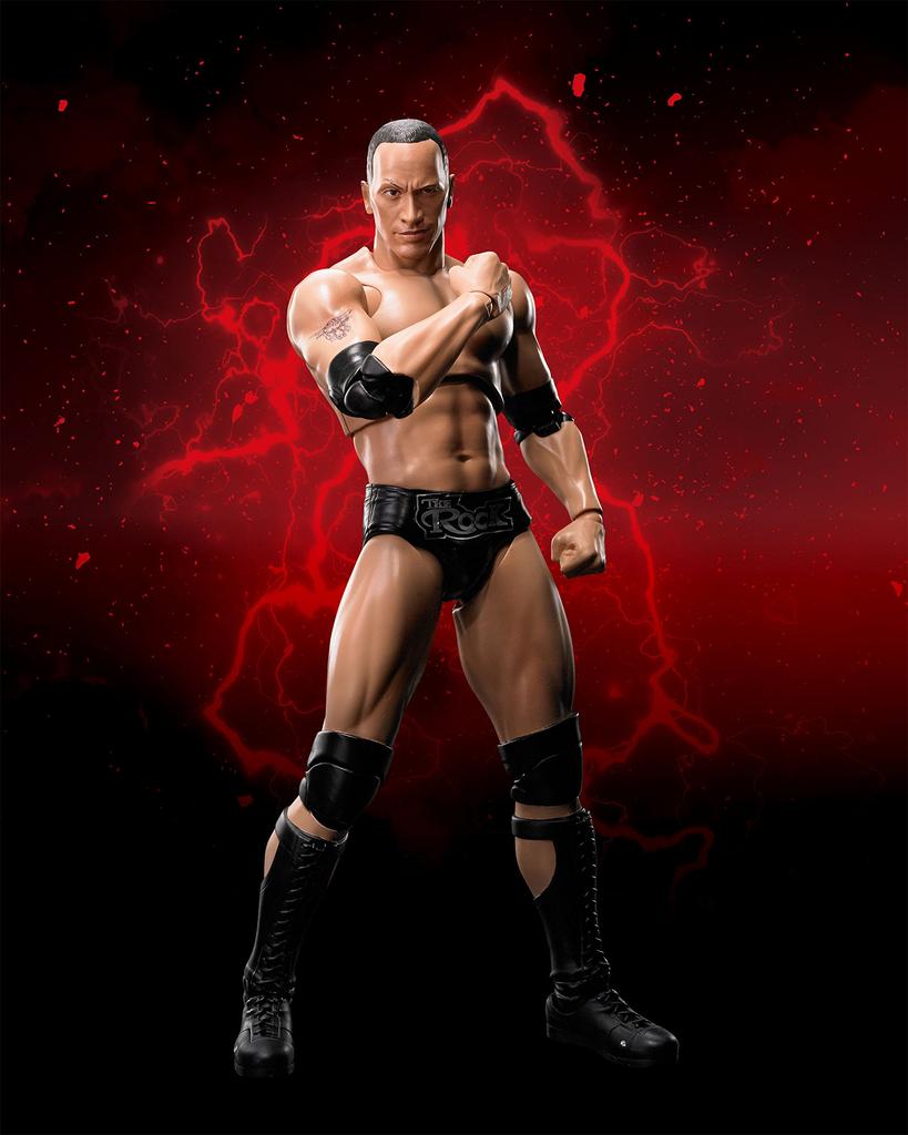 S.H.Figuarts WWE The Rock (approx. 160mm tall) PVC & ABS articulated figure
