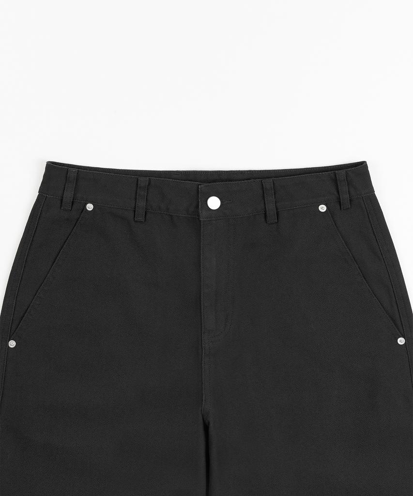TOFFEE Classic Oxford Work Pants (Black)