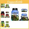 Game Minecraft Cartoon Character Printed Children Large Capacity Backpack