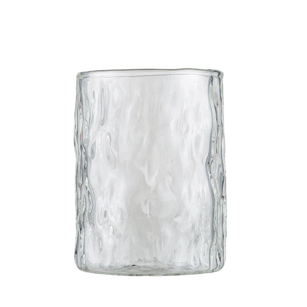 High-value glass water cup women's household flower tea cup with handle, explosion-proof and heat-resistant coffee cup