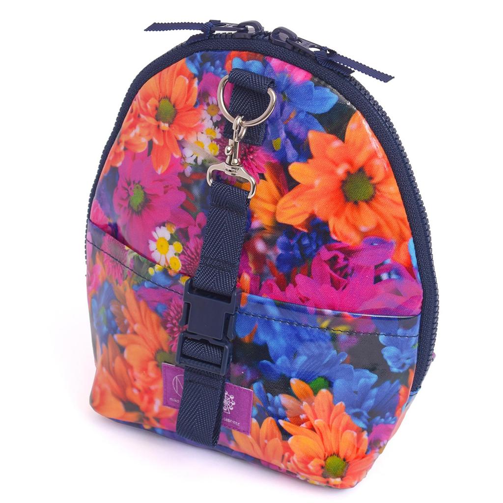 COLORFUL CANDY STYLE Mealtime Apron and Mug Pouch Set of 2 (Bib Type) (Backpack Type) (Floral Pattern) B8004000-BTR