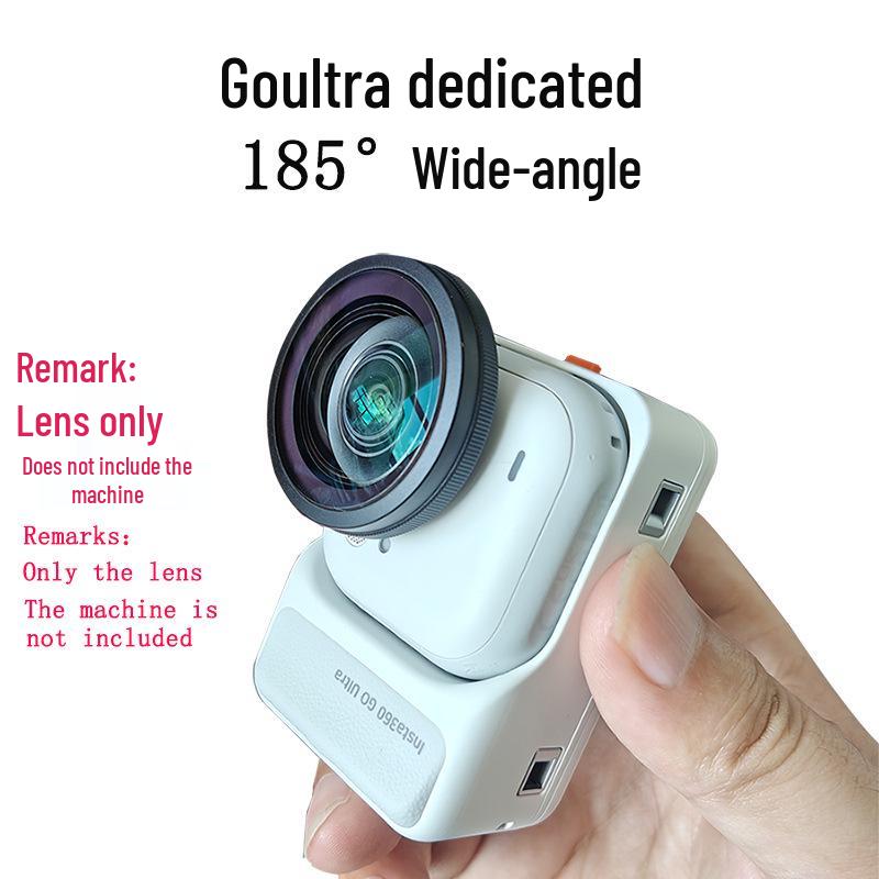 

Insta360 GO 185° Ультраширококутний об єктив Кишенькова камера Аксесуар Macro Lens