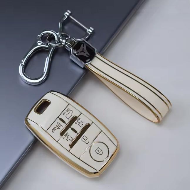 6 Buttons Smart Remote TPU Car Key Case Cover for Kia New Sedona Grand Carnival Snugly Sorento L580 Kia Doule Carnival