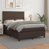 3137594 vidaXL Divan Bed with Mattress White 120x200cm Faux Leather