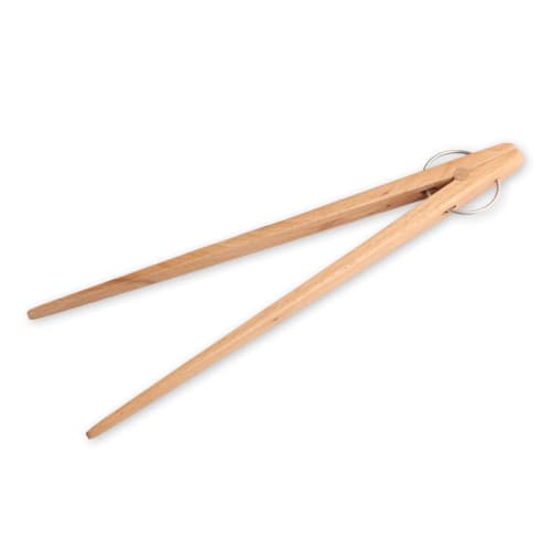 

J-kitchens Wooden Tongs, Modern Natural, 25cm