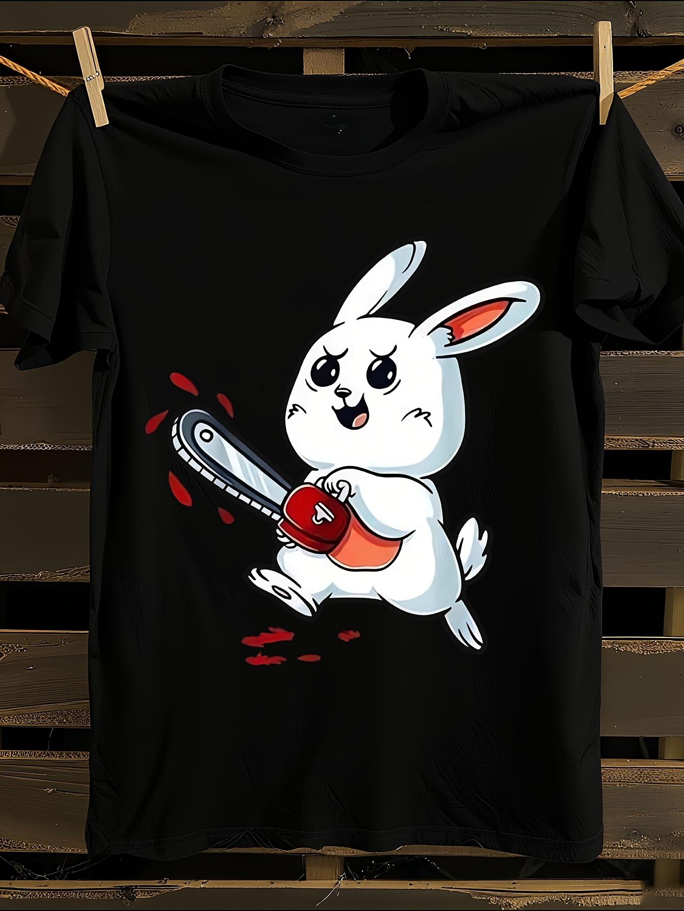 Evil Bunny Graphic Tshirt S
