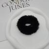 Plush Hair Scrunchies for Women & Kids, Soft Furry Hair Ties, High Ponytail Holder, Autumn Winter Fashion