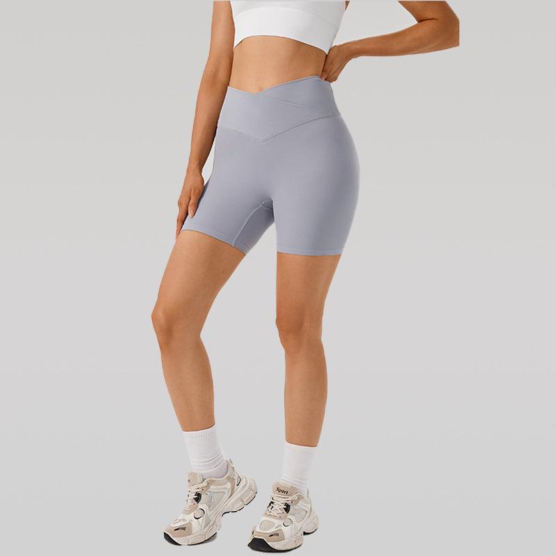 

New Cross High Waist Hip-Lifting Women s Pants, Single Side Spandex, Nude Comfort, Pilates-Friendly. 8 (115-125 jin)