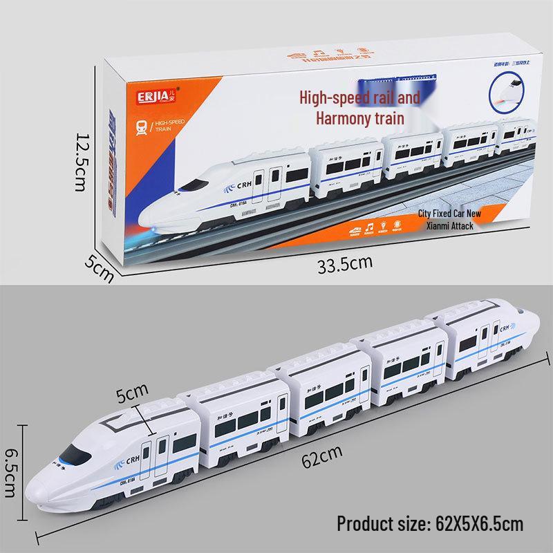 Kids' Electric High-Speed Rail Toy - Harmony EMU Model Train