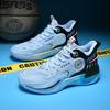 New basketball shoes men's high-top boots breathable, non-slip, wear-resistant and shock-absorbing middle school students' sneakers cement
