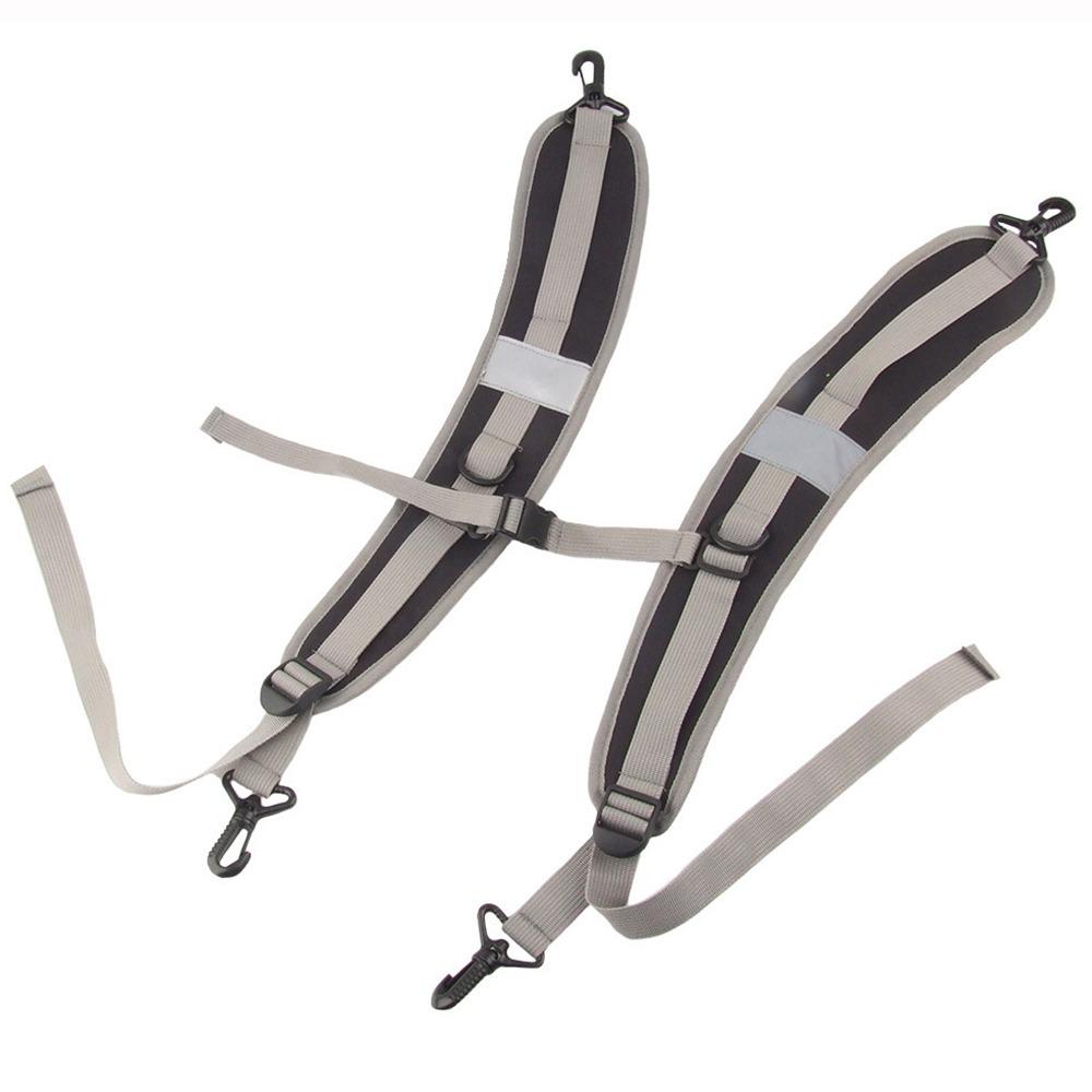 New Black Backpack Straps Oxford Cloth Shock Absorption Replacement Strap Bag Repair Parts Outdoor Sports