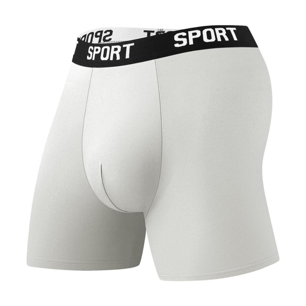 Herren 5er-Pack Lange Sport-Boxershorts für Laufen & Fitness