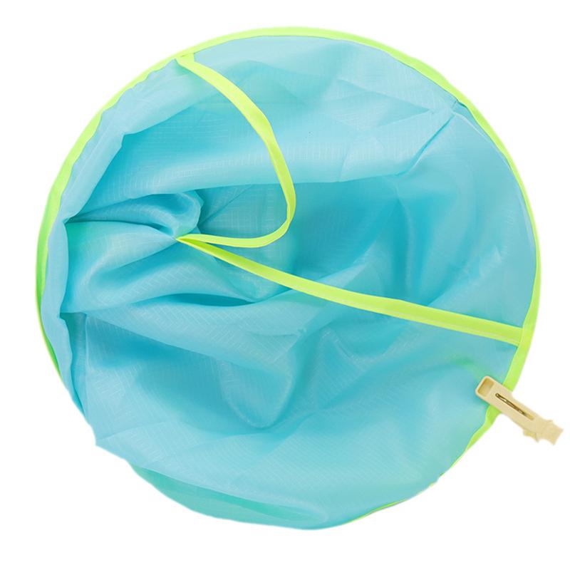 

1Pcs Professional Children Colorful Hair Cutting Cape Salon Hairdresser Cloak Umbrella Cloth Foldable Kids Hairdressing Apron синий