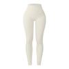 Pantaloni da Yoga ad Alta Elasticità da Donna Pantaloni Casual con Elastico in Vita Alta Colore Unico Vestibilità Aderente Leggings da Danza Lavoro
