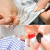2Pcs Sewing Thread Kit 500 Yards Each Spool 402 Polyester Thread with Sewing Needle & Threader for Hand Stitching Embroidery