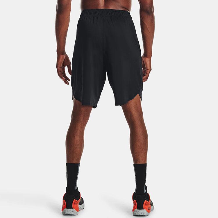 Under Armour Breathable Quick-Dry Casual Fitness Training Shorts Men shorts Black 1366163-001