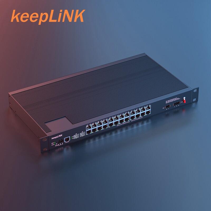 

keepLINK KP-9000 24-Port Managed Industrial Ethernet Switch