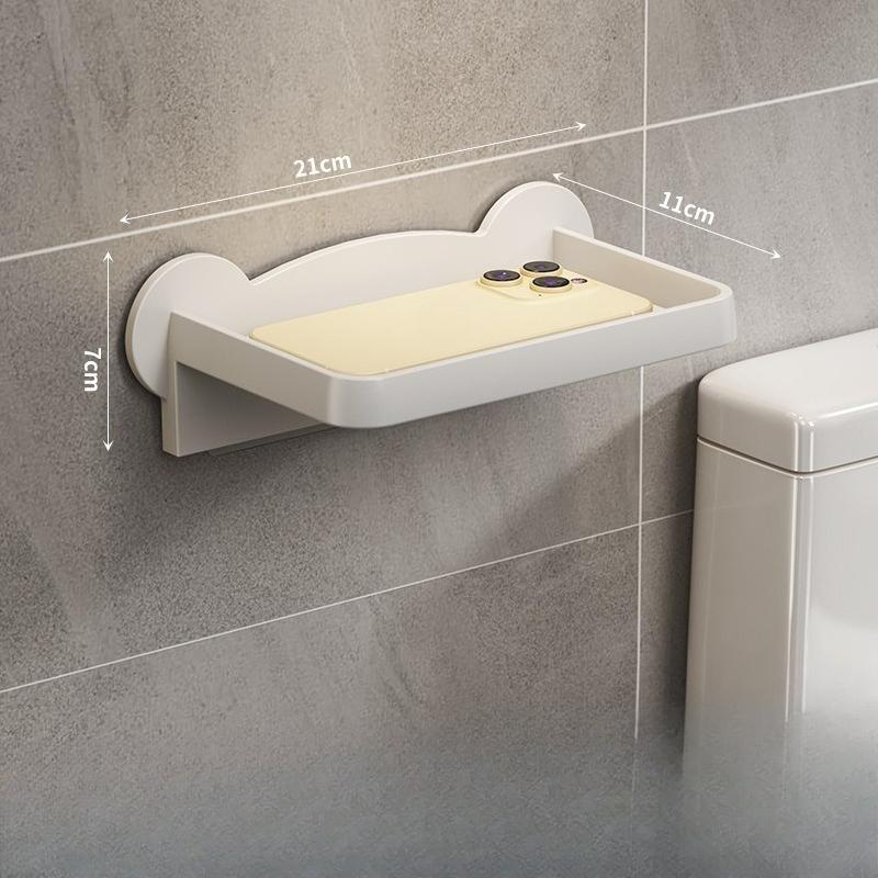 Toilet Tissue Box, Non-perforated Toilet Toilet Paper Box, Wall-mounted Tissue Holder, Toilet Roll Box, Toilet Storage Rack