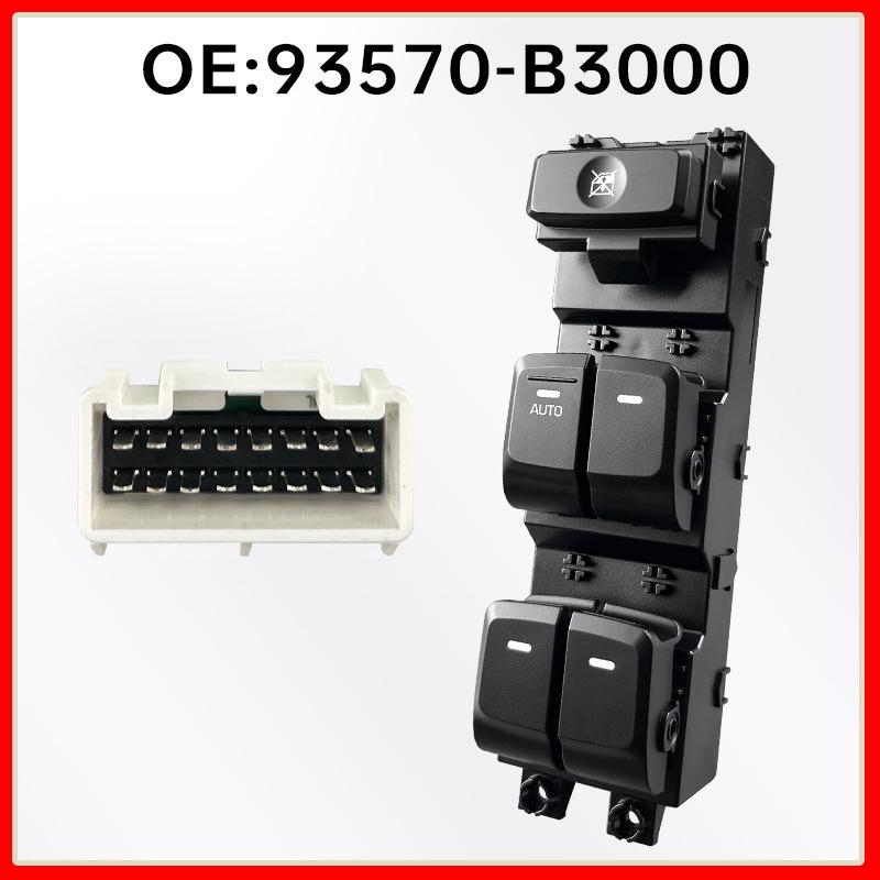 93570-B3000: Driver s Side Window Regulator Switch for Hyundai Mingtu