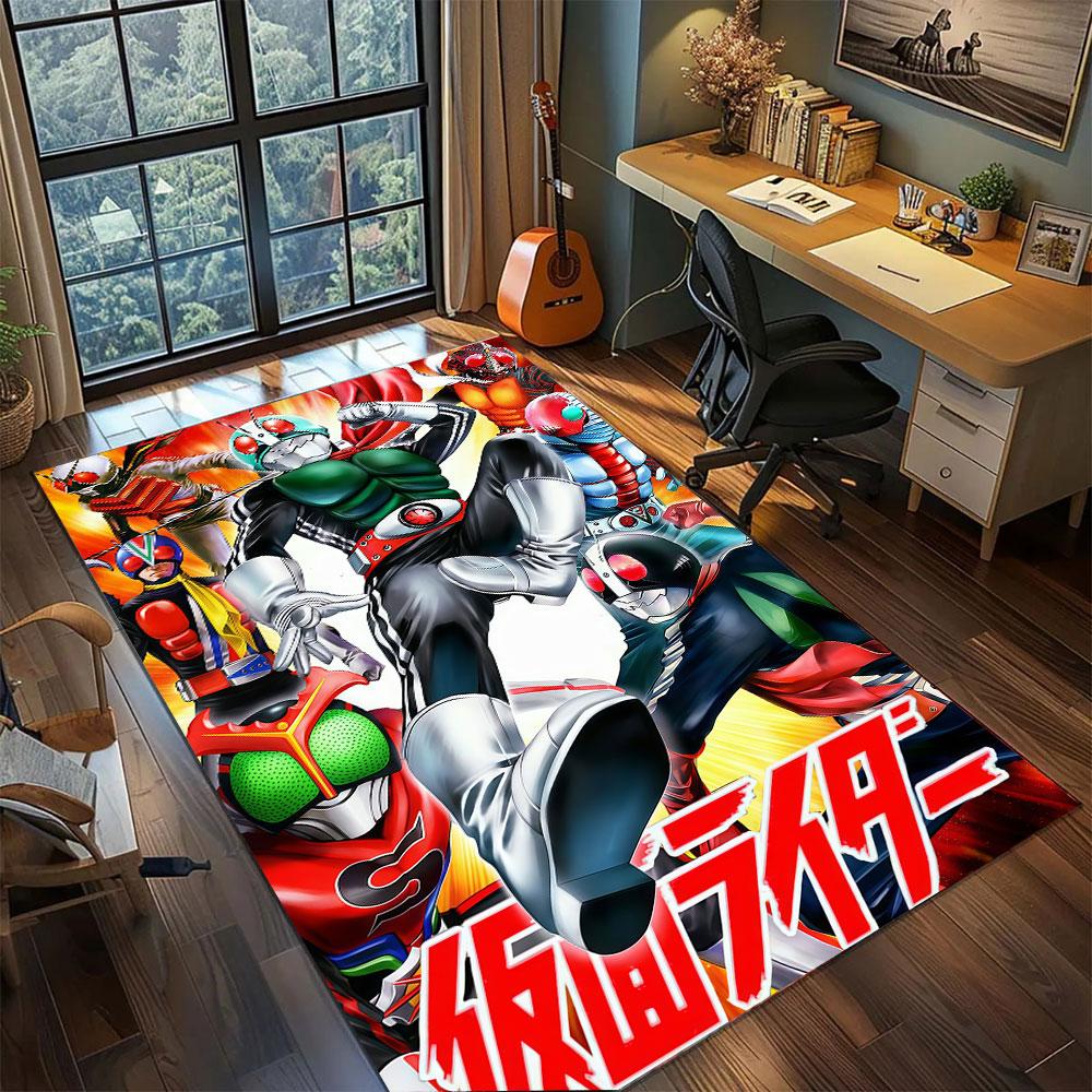 

Kamen Rider Geats Carpet for Living Room Bedroom Home Decor Cool Movie Mat Play Floor Mat 60x90cm