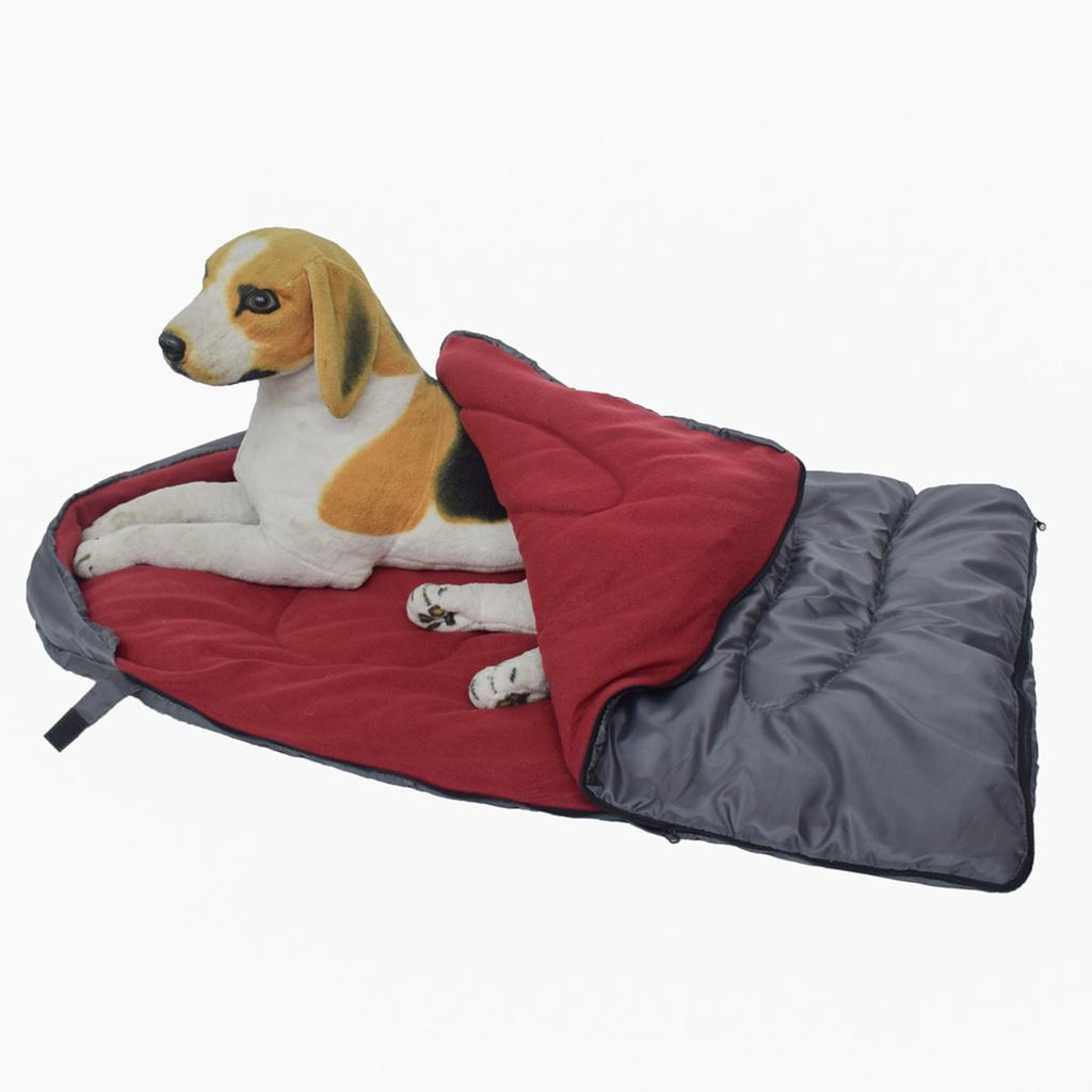 Sacco a Pelo Impermeabile Durevole Spesso per Cani Cuccia per Animali Domestici Tappetino Caldo da Esterno per Cani Design Portatile Materiale di Alta Qualità