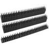 4,8 Meter Taubenabwehr Vogelspikes-Set, Edelstahl-Vogelspikes Sicher für Tauben/Vögel/Möwen/Spatzen, Installiert an Fenster, Balkon, Garten