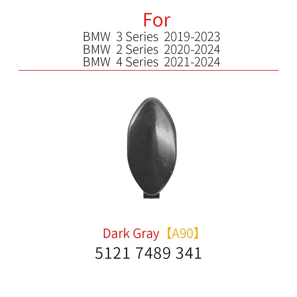 For BMW G20 G21 G26 U06 Car Exterior Door Handle Lock Key Hole Cap Cover Black White Painted For BMW 2 3 4 Series 220 325 430