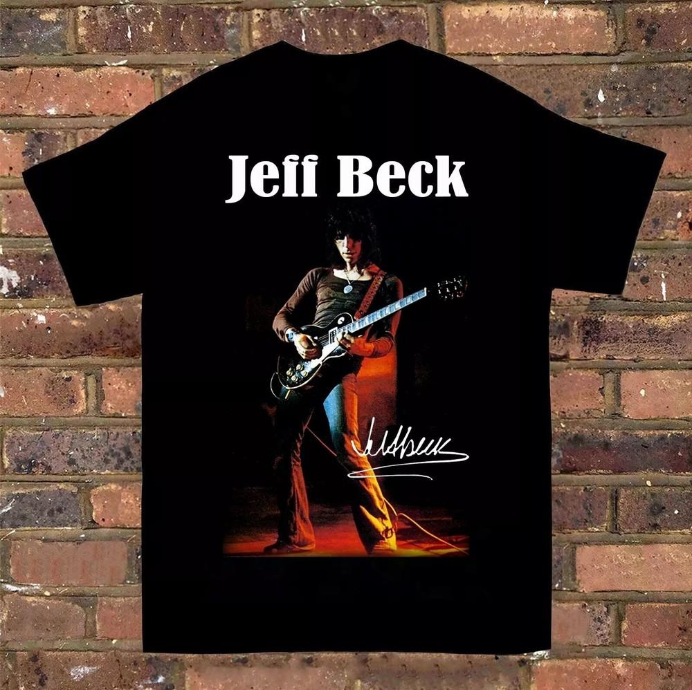 New Jeff Beck Singer Basic Cotton Black S-2345XL Unisex T-Shirt Unisex T-Shirt Graphic Tee