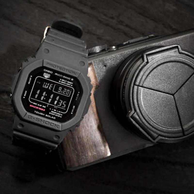 Casio G-Shock Classic Series Fashionable Cool Street Classic Retro Small Square Quartz Movement Resin Strap Japanese and Korean Watch GW-5035A-1