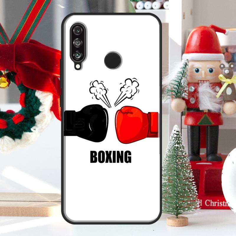Boxing Gloves For Huawei Nova 7i 8i 11i 12i 12s Y73 Y70 Y90 Y60 Y72 Y61 Y91 9 10 SE P30 Pro P40 Lite Case