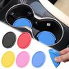 Set of 2 Thickened PVC Automotive Drink Mats Cup Holders Coasters Pads For Secure Placement Of Beverages In Moving Car