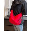 Nyl Hobos Crossbody Bags Solid Casual Zipper Women's Bags 2026 Fashi High Capacity Solid Color Single Shoulder Totes Bag