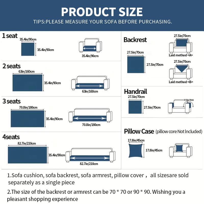 Bohemian Style Sofa Mat, All-season Universal, Anti Slip, Scratch Resistant, Pet Friendly 1/2/3/4 Sofa Protective Cover