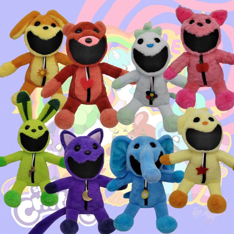 Poppy Game Playtime Theme Plush Toys Terrifying Smile Style Collection Eight