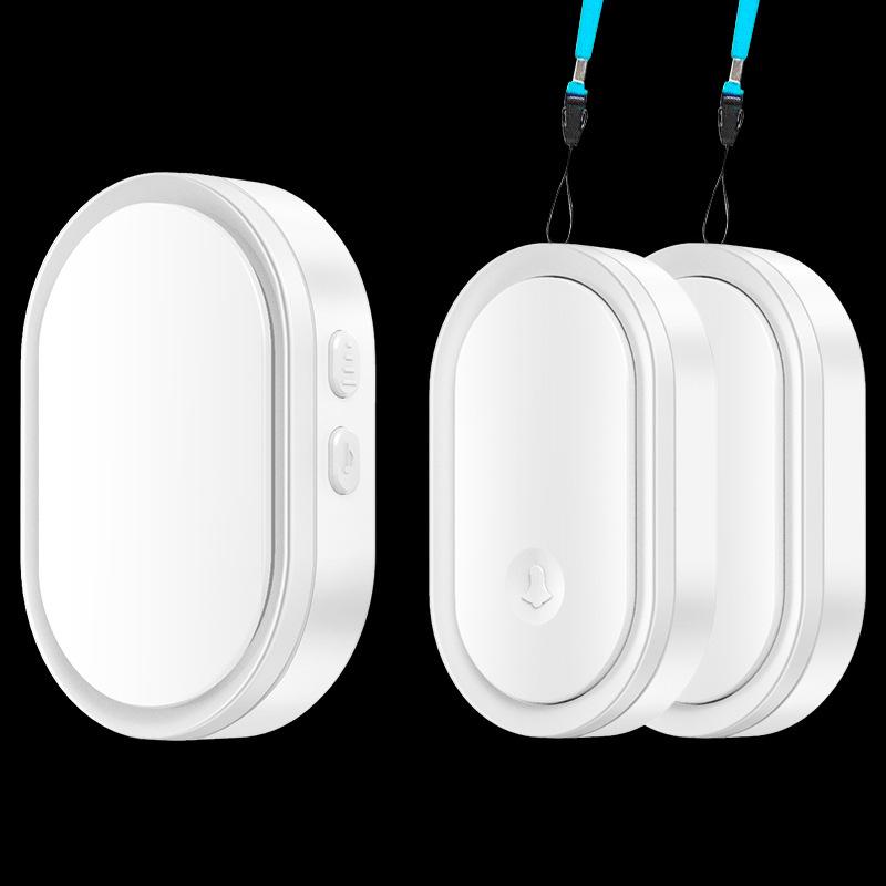 Senior Wireless Home Emergency Alarm with One-Button Call and Two-to-One Doorbell System