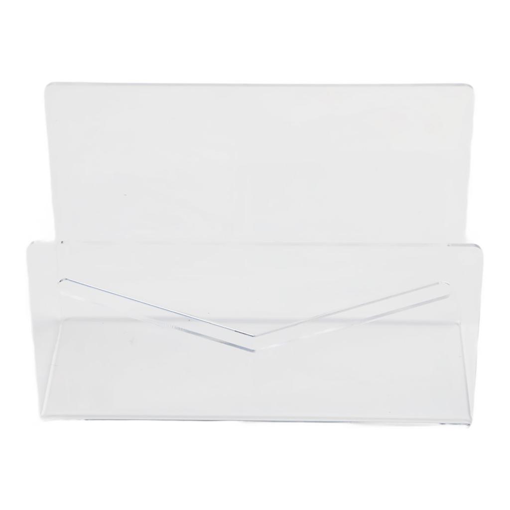 Mail Sorter Letter Rack Desk Organization Anti-slip Pads Stable Desk Accessory Versatile Office Decor Transparent Mail Storage