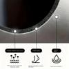 Solid Kitchen Super Absorbent Mat Coffee Dish Drying Mats Non-slip Draining Pad Quick Dry Tableware Faucet Placemat Dinnerware