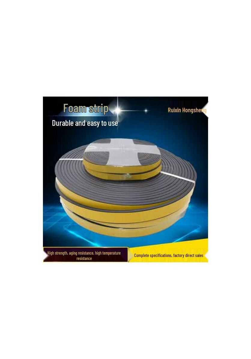 EPDM Self-Adhesive Rubber Sealing Strip 15x3 mm