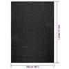VidaXL Tapis ZIZUR 160x230 cm aspect de jute intérieur extérieur, tapis d'extérieur, tapis de sol, tapis d'intérieur 4010336