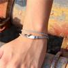 Alloy Mother-Child Animal Hand-woven Color Thread Bracelets for Mom Daughter