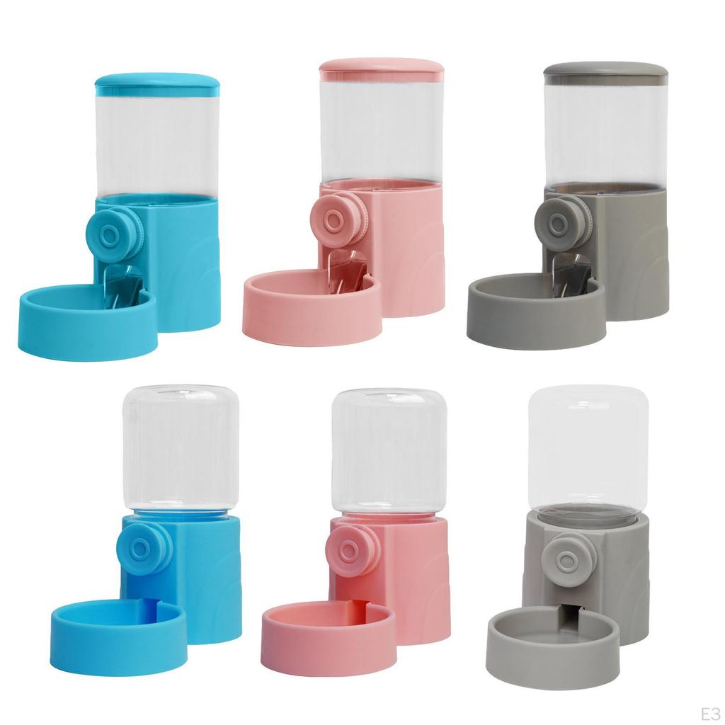 Automatic Cat Dog Feeder Cage Hanging Dispenser Pet Supplies Gravity Food Container