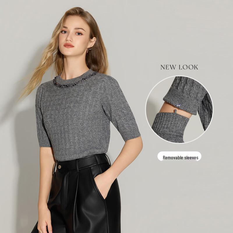 Women's Cable Knit Wool Sweater