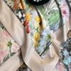 Floral Print 600TC Egyptian Cotton Bedding Queen King Comforter Cover Soft Duvet Cover Set Flat/Fitted Bed Sheet Pillowcases