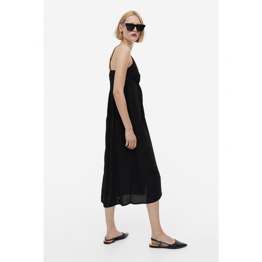 Buy H M V Neck Dress Black 1170208001 at affordable prices  free shipping,  real reviews with photos  Joom