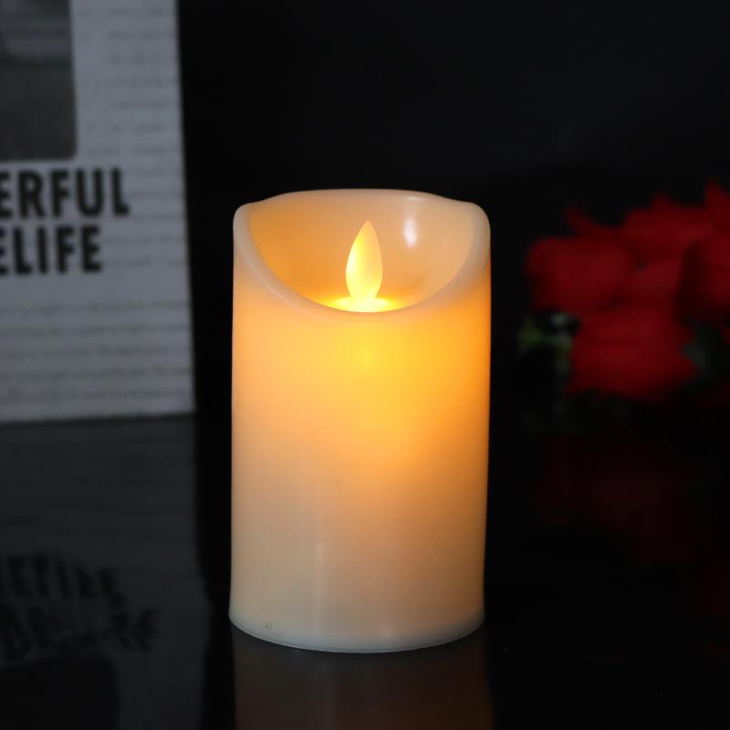 Factory's LED Light Moving Flame Candles for Home Wedding Decoration Votive for Christmas Halloween Holiday Parties