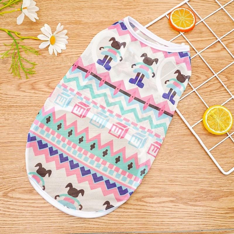 Big Dog Pet Clothes, Dog and Cat Teddy Fur, French Bulldog, Panda Mesh Cat Vests, Dog Supplies and Clothing