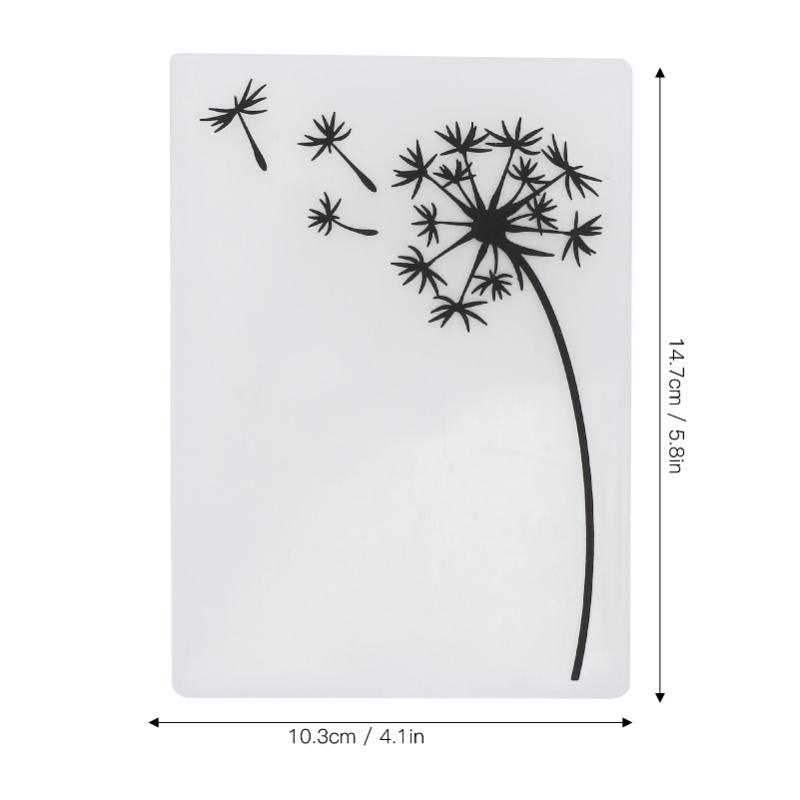 3 Stücke Kunststoff Prägeordner DIY Karte Machen Scrapbooking Geprägte Vorlage Papier Handwerk Werkzeug