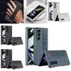 Stylish And Creative Pc Case For Samsung Zfold5 Rainbow Wristband Design