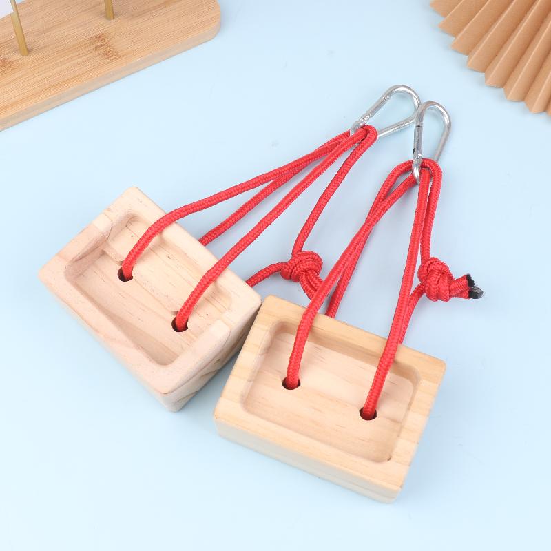 Kletter-Hangboard Kletter-Fingerboard W Hängeseil Kletter-Trainingsboard Für Fingerkraft Griffkraft Unterarmtraining